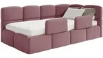 Selsey Cloudy &sbquo;&Auml;&igrave; Kinderbett 120x200, Kopfteil Rechts, Matratze & Bettkasten,