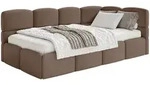 Selsey Cloudy &sbquo;&Auml;&igrave; Jugendbett 120x200, Kopfteil Rechts, Matratze & Bettkasten,