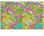 Kinderspielteppich Auf Ma&szlig; Campus Gr&uuml;n V553-03x 450 Cm