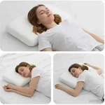 Vidaxl Sleeping Pillow Plain White 60 X 40 X 10.5 Cm Memory Foam