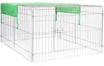Wiltec Freilaufgehege F&uuml;r Kleintiere, 122 X 95 X 58 Cm, Stabiles Und Sicheres