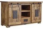Sideboard Mango 128x45x70 Natur Lackiert Railway 102