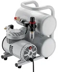 Wiltec Airbrush Kompressor As06t 1/4 Ps Mit Zubeh&ouml;r, Kompressor F&uuml;r