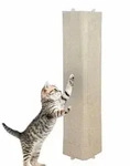 Spetebo - Katzen Kratzbrett Mit 2 Verschiedenen Seiten - 80 X 27 Cm - Sisal Und