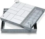Zarges Schachtabdeckung Stahl Verzinkt 635 X 635 Mm