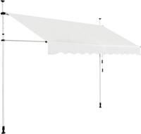Klemmmarkise Sonnenschutz, Balkonmarkise Hoehenverstellbar 200-300cm,...