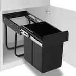Abfallsammler Soft-close 20 L - Vidaxl