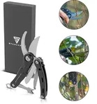 Stahlwerk - Multitool 5 Tools Taschenmesser Multifunktionswerkzeug Gartenschere