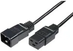 Microconnect - 0.5m C19 - C20 0.5m C19 Koppler C20 Koppler Schwarz - Kabel