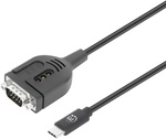 Manhattan Seriell Adapterkabel [1x Usb-c&reg; Stecker - 1x Seriell (9pol.)] 100 Cm