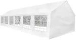 Zeltstoff Ohne Gestell Wei&szlig; 12 X 6 M Pe Vidaxl