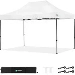 Vonroc Partyzelt &ndash; 3x4,5 M &ndash; Premium Easy-up Partyzelt Wei&szlig;