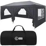 Ecd Germany Pavillon 3x6 Wasserdicht Stabil Winterfest, Pop Up Faltpavillon,