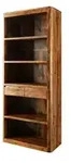 Regal Sheesham 88x40x205 Walnuss Gewachst Toronto 218