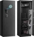 Vevor Waffenschrank Gewehrschrank Mit Schnellzugriff & 3 Pistolenf&auml;chern &