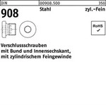 Verschlu&szlig;schraube Din 908 M.bund/innen-6-kant M 22 X 1,5 Stahl