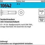 Senkschraube Iso 10642 Innensechskant M 24 X 80 A 4