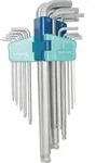 Winkelschraubendrehersatz 18-tlg.ku.-halter Sw 1,5-10 Mm-t10-t50 Tw