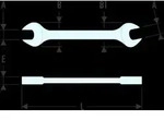 Facom 44.36x41 Maulschluessel ''Serie 44'' 36x41 Mm