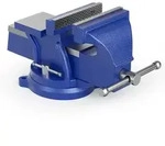 Wiltec Schraubstock Light Duty 100 Mm Klemmbacke, Spannwerkzeug Mit Amboss F&uuml;r