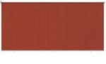 Au&szlig;enrollo 90% Uv-block Terrakotta 400 X 140 Cm Hdpe Vidaxl