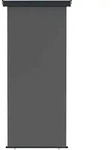 Balkon Seitenmarkise 60 X 250 Cm 100% Polyester Eisen Stahl Vidaxl