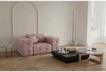 Sessel Designersessel Chantal In Stoff Opera Velvet Pink