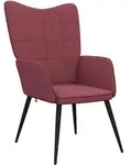 Relaxsessel Weinrot Stoff Vidaxl