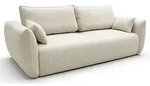 Selsey Zordo &ndash; 3-sitzer Schlafsofa In Chenille Mit Bettkasten, Hellbeige