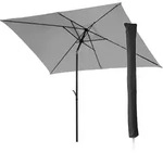Sonnenschirm Set 3x2m Balkonschirm Rechteckig Mit Sonnenschutz Matt Schutzh&uuml;lle
