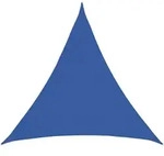 Sonnensegel Blau 2 X 2 X 2 M Hdpe Vidaxl