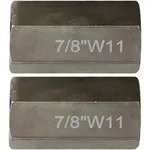 Ks-tools 460.1781 Gewindeadapter-satz 7/8"x11g, 2- Tlg.