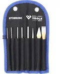 Brilliant Tools - Mei&szlig;el Und Splintentreiber / Durchtreiber-satz, 8-tlg