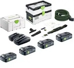 Festool Ctlc Sys I-basic Akku Absaugmobil 36 V ( 2x 18 V ) Staubklasse L + 4x...
