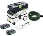 Festool Ctlc Mini I-basic Akku Absaugmobil 36 V ( 2x 18 V ) Staubklasse L + 2x...