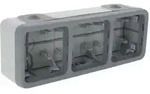Legrand Plexo Wasserdichtes Geh&auml;use Grau 12x24x24 Cm