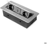 Desktop-multistecker Atom 26 Lite, 225x111mm, 2 Schuko-steckdosen, 1 Usb Typ A, 1 Usb