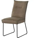 Polsterstuhl 51x61x92 Taupe Seattle 111