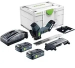 Festool Isc 240 Eb-basic Akku D&auml;mmstoffs&auml;ge 18 V 240 Mm + 2x Akku 4,0 Ah +
