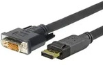 Vivolink Prodpdvi2 2m Displayport Dvi-d Kabeladapter Schwarz