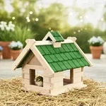 Vogelhaus Wei&szlig; Vogelfutterhaus Aus Holz Vogelvilla V&ouml;gel St&auml;nder