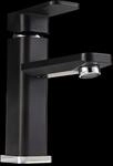 Waschtischarmatur Bernstein 1233cb Badarmatur Wasserhahn Chrom/schwarz