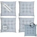 Tom Tailor Sitzkissen 4er Sparset Freshstripe4er - 4er Set 40x40 Cm, Navy