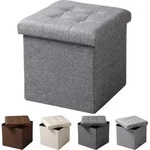 Sitzhocker Mit Stauraum Sitzw&uuml;rfel Sitzbank Faltbar Truhen Aufbewahrungsbox,...