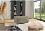 Polsterhocker Designerhocker Hocker Megan In Stoff Poso Beige