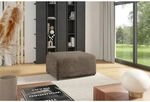 Fun Moebel - Polsterhocker Designerhocker Hocker Megan In Stoff Poso Cappuccino