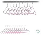 40 X Kinderkleiderb&uuml;gel, Platzsparende Drahtb&uuml;gel M&auml;dchen, Babyb&uuml;gel Mit...