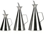 Ibili &Ouml;lgie&szlig;kanne Edelstahl Tropfschutz 1000 Ml Silber