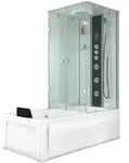 Acquavapore - Whirlpool Wanne Duschtempel Dusche Duschkabine K05-l03-wp 180x90 Cm