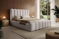 Polsterbett Doppelbett Macon 180x200cm In Stoff Euphoria Creme